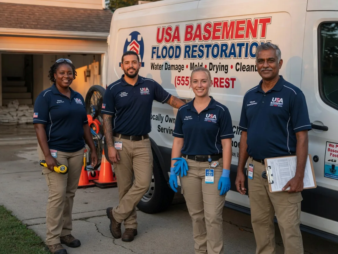 Basement Flood Cleanup company in Chamois, MO