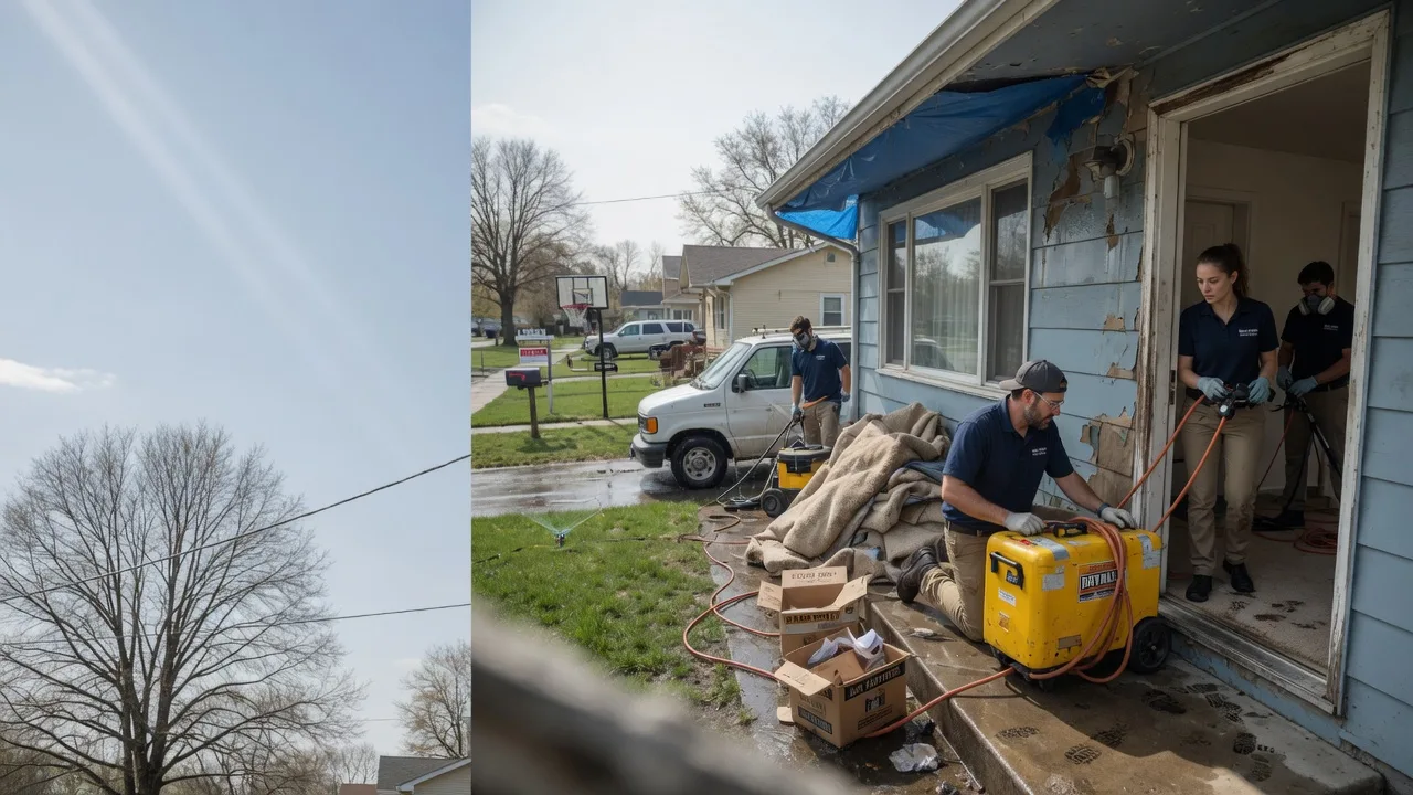 Basement Flood Cleanup in Chamois, MO near me